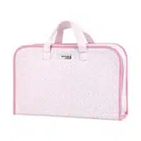 GUTERMANN X BIRCH BLOOMS CARRY ALL STORAGE CASE Ornate Tile Pink