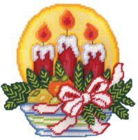 Design Works 3113 Christmas Glow Plastic Cross Stitch Kit