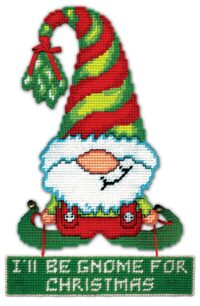 Design Works 3192 Mistletoe Elf Plastic Cross Stitch Kit