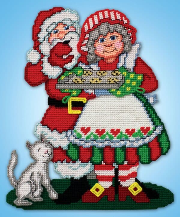 Design Works 3629 Mrs. Claus' Cookies Plastic Cross Stitch Kit