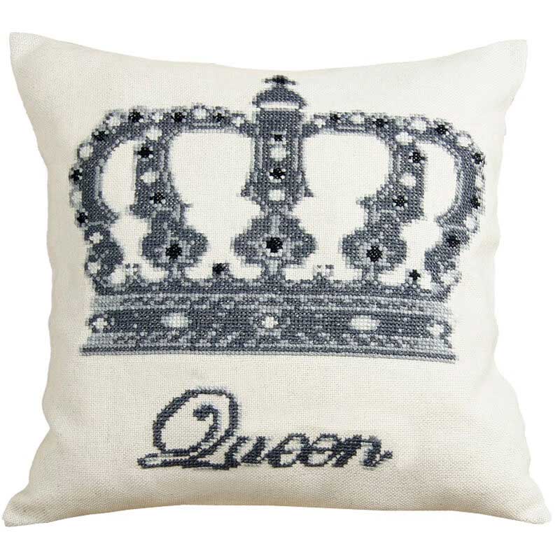 Queen Premium Cross Stitch Cushion Kit JK's Cross Stitch Supplies