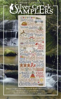 My Christmas List Cross Stitch Chart Hard Copy