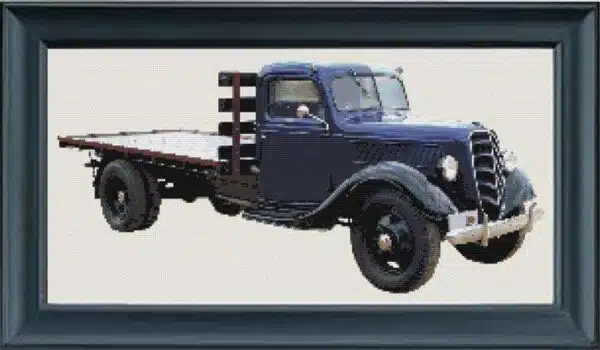 Designs on Request 1933 Ford Pickup Truck 1 Cross Stitch Chart Hard Copy