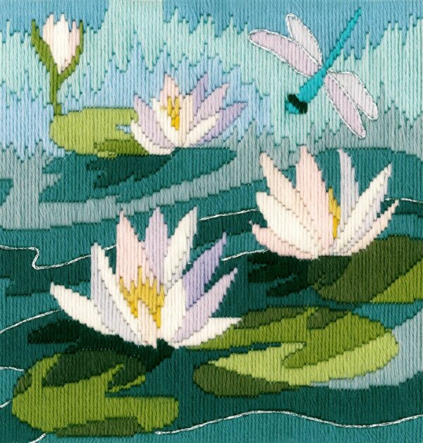 Bothy Threads LSWL Water Lilies Long Stitch Kit