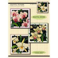 Country Threads Beautiful Orchids FJP-2010-11-12 Hard Copy