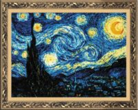 Riolis Starry Night After Van Gogh's Painting 1088