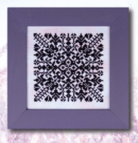 Ink Circles Bluegrass Cross Stitch Chart Hard Copy