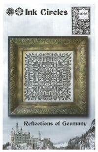 Ink Circles Reflections of Germany Cross Stitch Chart Hard Copy