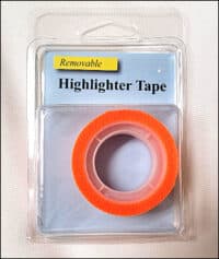 Highlighter Tape Orange
