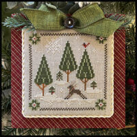 LHN Log Cabin 6 In The Woods Deer