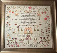 Caroline College 1823 Cross Stitch Chart Hard Copy