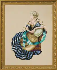 Mirabilia MD200 Portrait Of Lady M Cross Stitch Pattern Cross Stitch Chart Hard Copy
