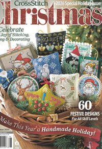 Just Cross Stitch Christmas Ornaments 2026 Cross Stitch Magazine Hard Copy