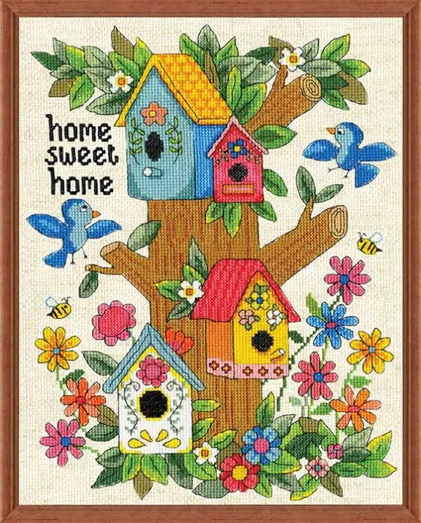 Design Works Home Sweet Home 3472 Cross Stitch Kit