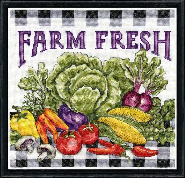 Design Works Farm Fresh 3474 Cross Stitch Kit