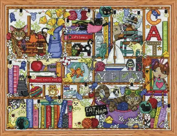 Design Works Paws and Claws 3555 Cross Stitch Kit
