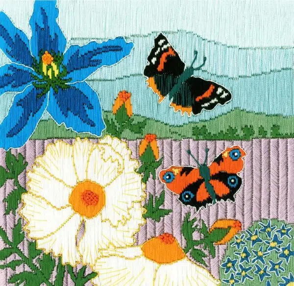 Bothy Threads SSKH1 Butterfly Meadow Long Stitch Kit