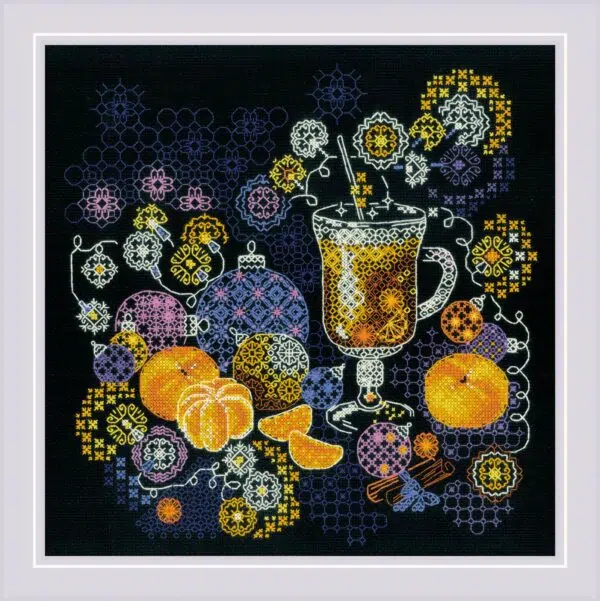 Riolis Orange Mood 2055 Cross Stitch Kit