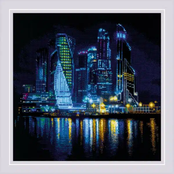 Riolis Night City 2075 Cross Stitch Kit