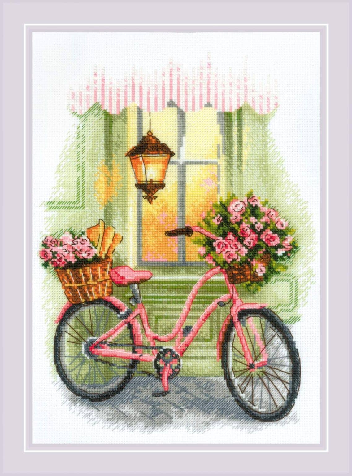 Riolis A Flora Trip 2089 Cross Stitch Kit JK's Cross Stitch Supplies