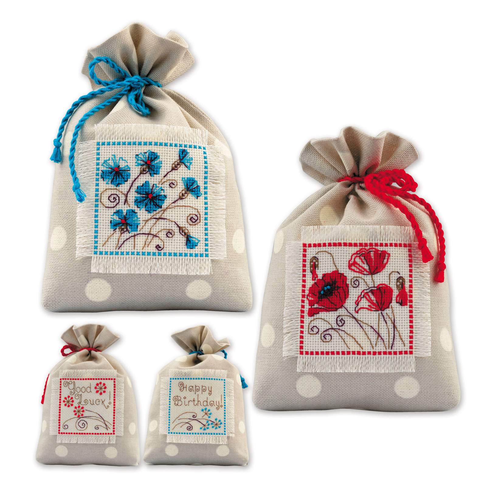 Riolis Gift Bags 2036 Cross Stitch Kit JK