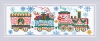 Riolis Holiday Train 2156 Cross Stitch Kit