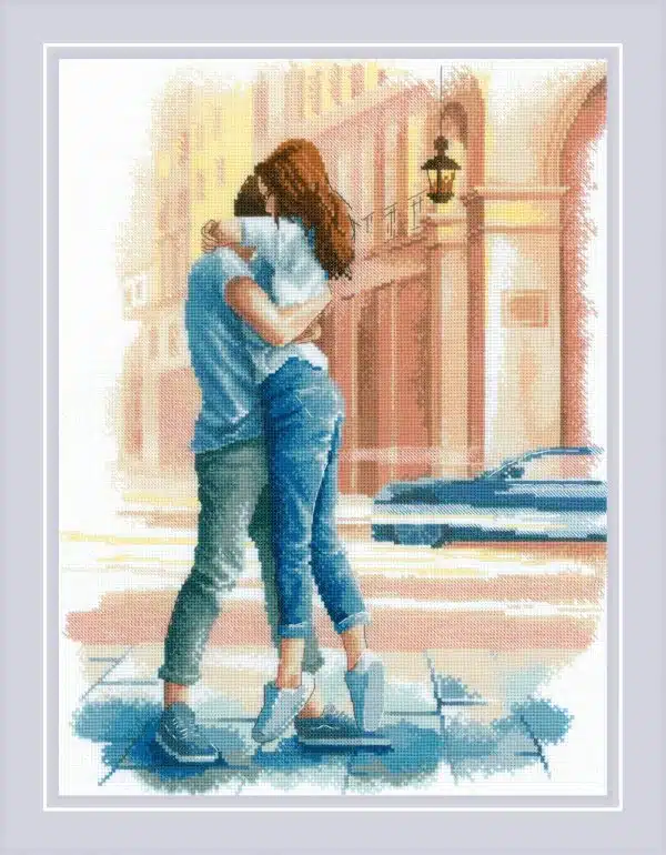 Riolis Love Story Passion 2155 Cross Stitch Kit