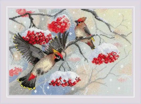 Riolis Winter Whispers 2207 Cross Stitch Kit
