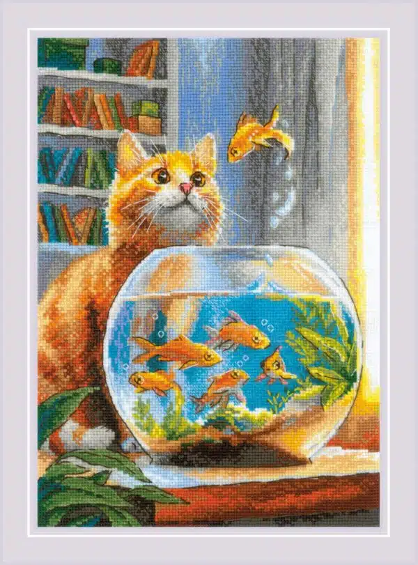 Riolis Ginger Observer 2218 Cross Stitch Kit