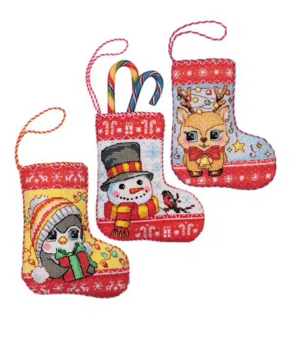 Riolis Christmas Stockings 2239AC Cross Stitch Kit