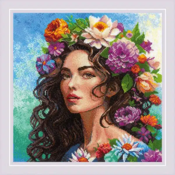 Riolis Floral Muse 2254 Cross Stitch Kit