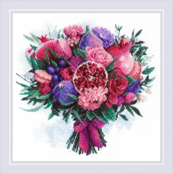 Riolis Fruitful Bouquet 2230 Cross Stitch Kit