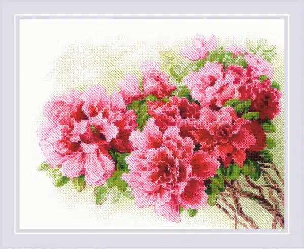 Gorgeous Azalea 2258 Cross Stitch Kit