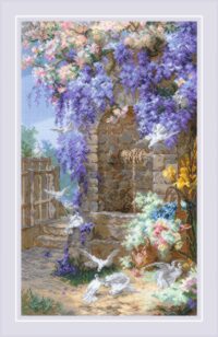 Riolis  Spring after E. Bidou's painting 2279 Cross Stitch Kit