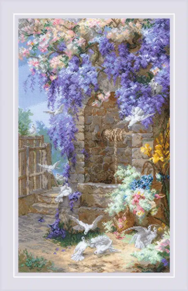 Riolis  Spring after E. Bidou's painting 2279 Cross Stitch Kit