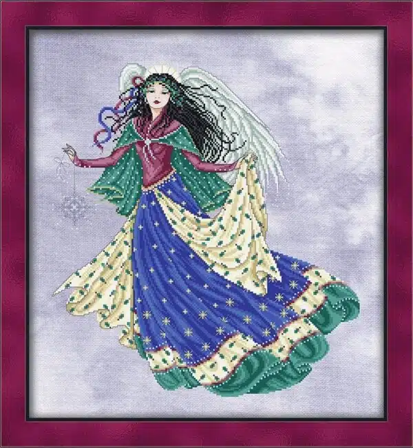 Joan Elliott JE332 Christmas Starlight Cross Stitch Chart Hard Copy