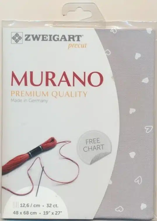 Zweigart Lugana Precut Tessuto Per Ricamo – Colore 101, 48 X 68 Cm, Qualità Alta - 4