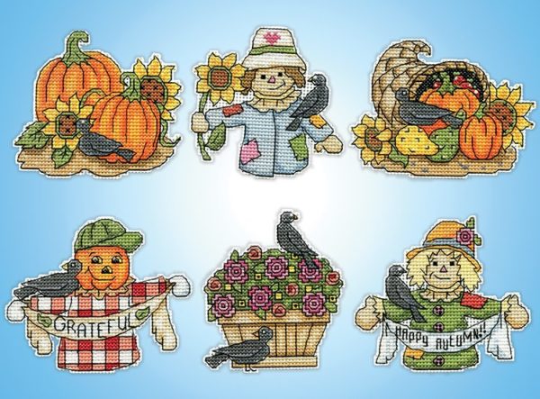 Design Works Harvest Friends 6893 Plastic Cross Stitch Kit