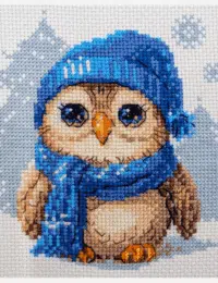 A1019 Cuddly Owl Cross Stitch Kit