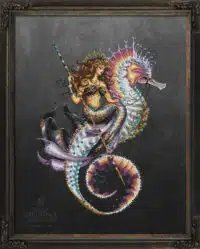Bella Filipina Designs The Legend of Freya  BF062 Cross Stitch Chart Hard Copy