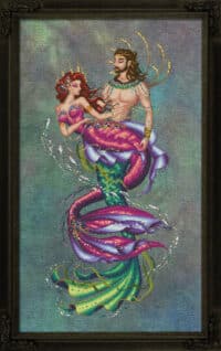 Bella Filipina Designs Pontus and Thalassa BF052 Cross Stitch Chart Hard Copy