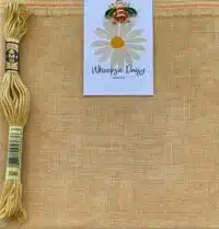 Whoopsie Daisy Designs by Daisy Chain Stitchery Bumblebee 32 count