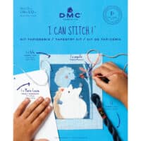 DMC I Can Stitch ZEBULON THE HEDGEHOG Long Stitch Kit, 10cm x 13cm C303K