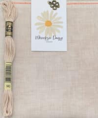 Whoopsie Daisy Designs by Daisy Chain Stitchery Cinnamon 28 count