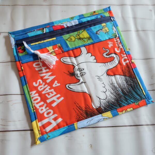Frog and Tink Project Bag 10 inch Design 14
