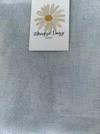 Whoopsie Daisy Designs by Daisy Chain Stitchery Duck Egg Blue 14 count