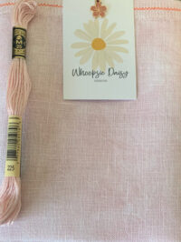 Whoopsie Daisy Designs by Daisy Chain Stitchery French Rose 32 count