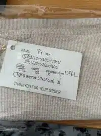 14 Count Opalescent Aida FQ Prim