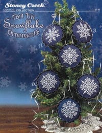 Stoney Creek Collection - Tart Tin Snowflake Ornaments