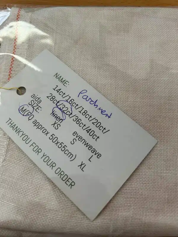 Paddock Lane Designs 32ct Linen Parchment